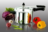 Tempo Inducto Innerlid Aluminium Pressure Cooker - 0219
