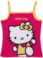 Hello Kitty - Singlet Top With Kitty Print