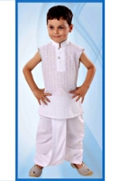 SAPS - Sleeveless Kurta And Dhoti Set