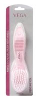 Bath Accessories - Vega Pumice Stone Nail Brush with Handle