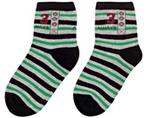 Cute Walk - Socks With Contrast Colored Socks