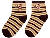 Cute Walk - Socks With Contrast Colored Socks