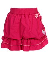 Hello Kitty - Multi Layered Skirt With Floral Design