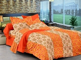 Cenizas Cotton Double Bed Sheet 165 - A