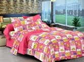 Cenizas Cotton Double Bed Sheet 170 - C