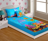 Swayam Digital Print Baby Bed Sheet Set SKB - 141 Marine