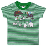 Zero - Striped Half Sleeves T Shirt