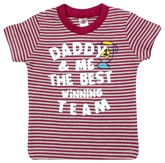 Zero - Half Sleeves Striped T Shirt