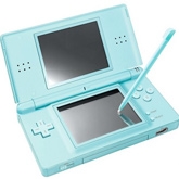 Nintendo - NDS Lite Portable Hand Game Light Blue