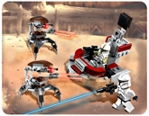 Lego - Clone Trooper VS Droidekas  