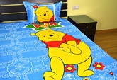 Disney Birla Century Bed Sheet Set - BC-22021A Blue