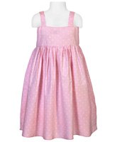 SAPS - Sleeveless Dotted Frock With Pleats