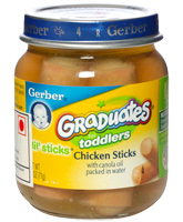 Gerber - Graduates Chicken Sticks