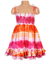 Gini & Jony - Tie Dye Smocked Frock