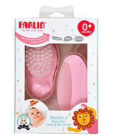 Farlin - Baby Comb and Brush Set