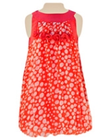 Nauti Nati - Sleeveless Frock With Dot Print