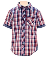 Nauti Nati - Half Sleeves Formal Checks Shirt