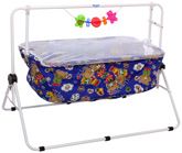 New Natraj - Blue And White Comfy Cradle