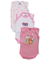 Baby Hug - Sleeveless Printed Onesies