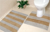 HandloomWala Cotton Bath Mat - BM2001