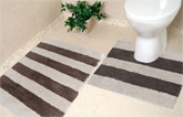 HandloomWala Cotton Bath Mat - BM2003