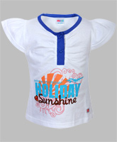 Kid Studio - Cap Sleeves Printed Top