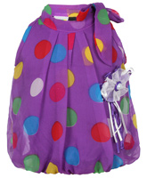 SAPS - Multicolour Polka Dots Print Top