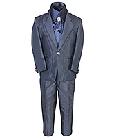 SAPS - Party Suit With Satin Shirt