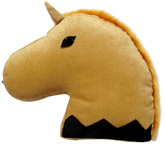Tickles - Soft Stuffed Cushion Horse
