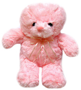 Tickles - Pink Standing Teddy