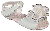 Doink - Party Sandal With Flower Applique And Pearls