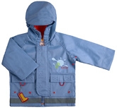 Kushies Baby - Blue Rain Jacket