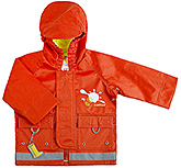 Kushies Baby - Orange Rain Jacket