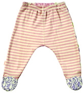 Kushies Baby - Strip Print Footed Leggings