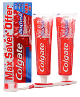 Colgate Max Fresh Toothpaste and Toothbrush