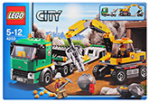  Lego - Excavator Transport Vehicle 