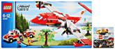 Lego  - Fire Plane Red