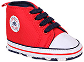 Cute Walk -  Red  Baby Booties