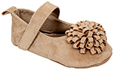 Carter - Booties With Flower Applique