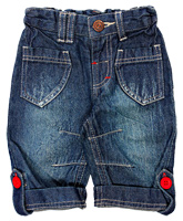 Lady Bird - Shaded Denim Shorts