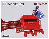 Red Game In Champ 12.7 x 9 x 2.2 Inches, Supports 8 bit game cartridge...