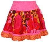 Ladybird - Flower Print Skirt With Frill