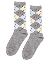 Cute Walk - Checks Print Socks