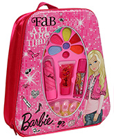 Barbie -  Metal Backpack Make Up Set
