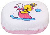 Fab N Funky - Rabbit And Duck Printed Bath Sponge