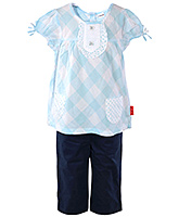 Ladybird - Short Sleeves Top And Trousers Set