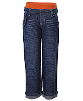 Ladybird  - Denim Jeans Orange Waist Band