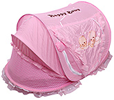 Fab N Funky - Musical Mosquito Net Bedding Set Baby Print