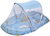 Fab N Funky - Musical Mosquito Net Bedding Set Bear Print