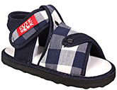 Cute Walk - Blue Checks Sandals